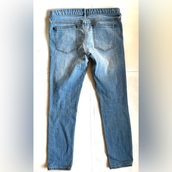 FREE people blue jeans size 28 denim pants classic - Picture 4 of 8